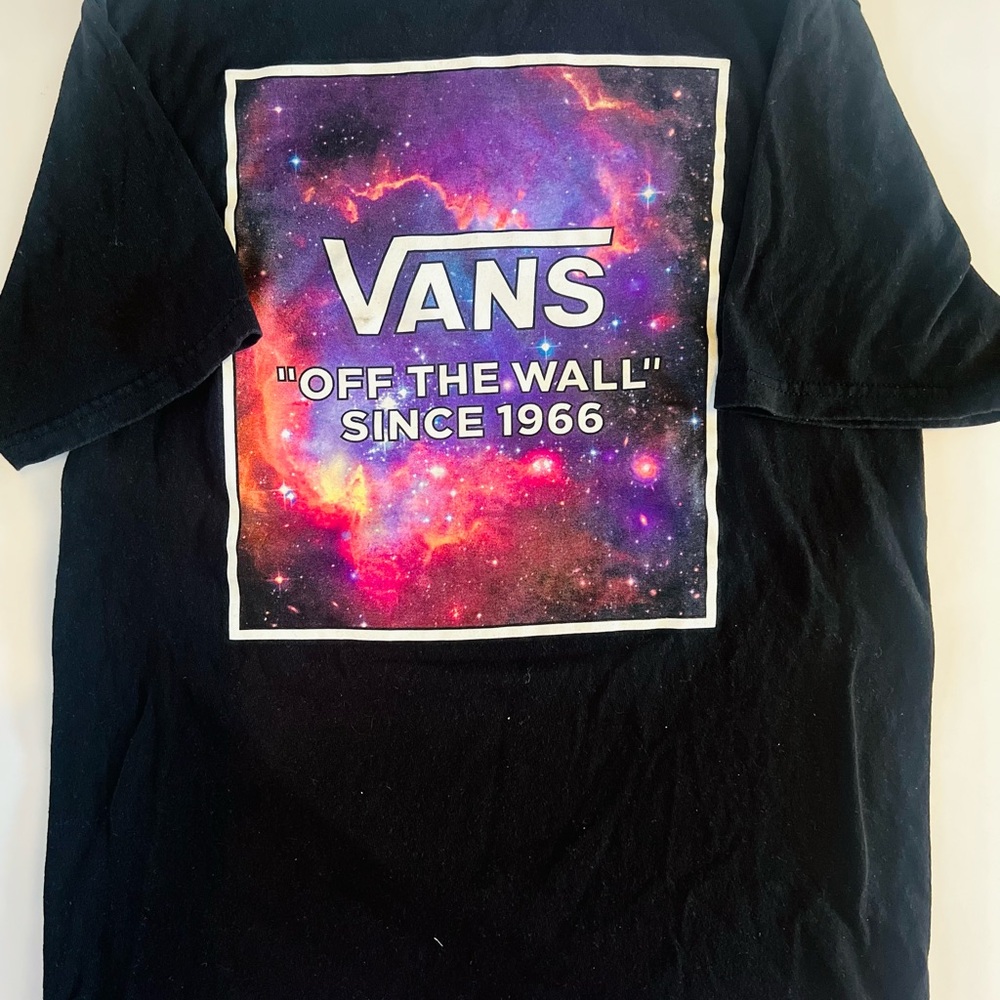 Kids Vans Black Graphic T-Shirt